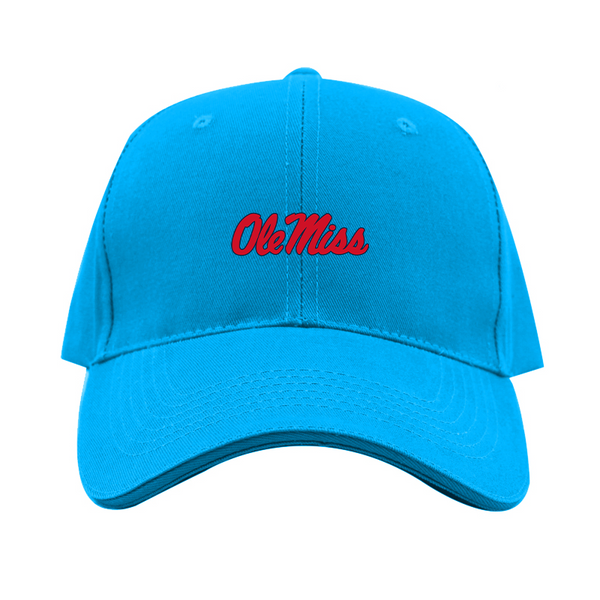 Mississippi Rebels Logo Dad Baseball Cap Hat
