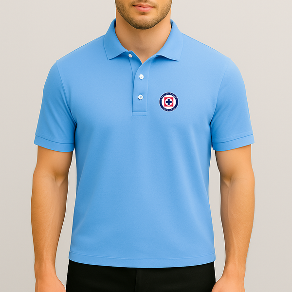 Men's Cruz Azul Football Club Dry Blend Polo