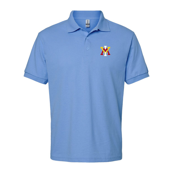 Men's  VMI Keydets Gildan Dry Blend Jersey Polo