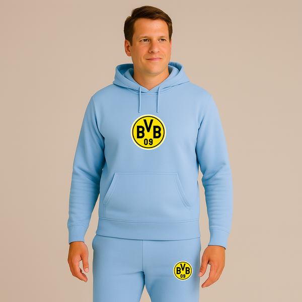 Men's Borussia Dortmund BVB FC Hoodie Joggers Set