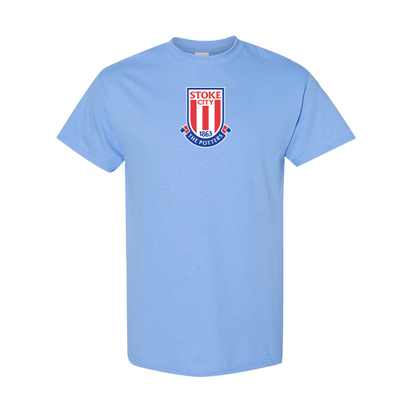 Men's Stoke City Soccer  Gildan Heavy Cotton T-Shirt