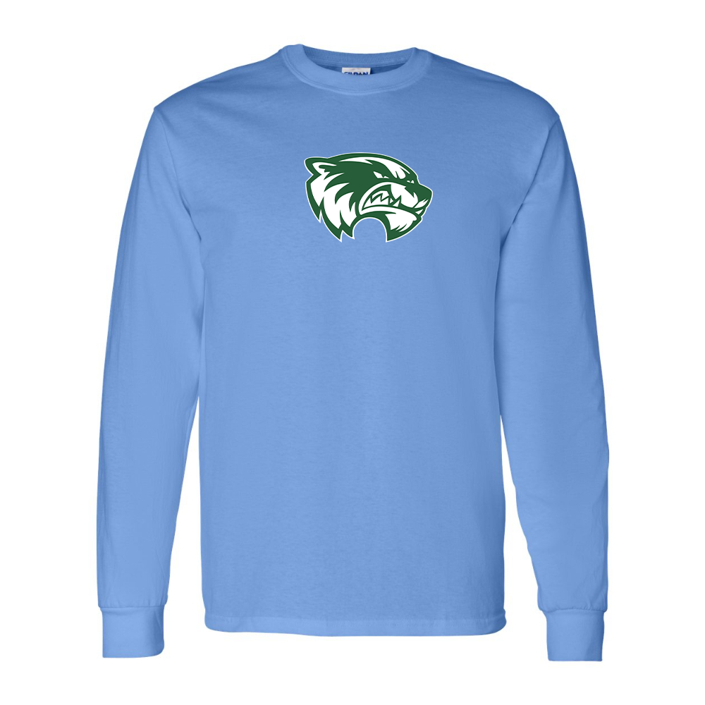 Men's  Utah Valley Wolverines Gildan Heavy Cotton Long Sleeve T-Shirt