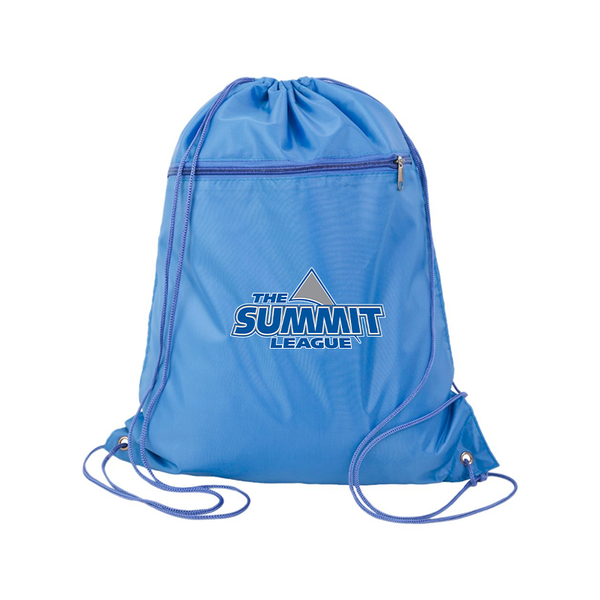The Summit League Q-Tees - Polyester Cinchpack