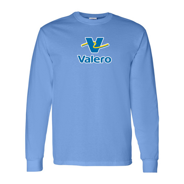 Men's Valero Gas Station Gildan Heavy Cotton Long Sleeve T-Shirt