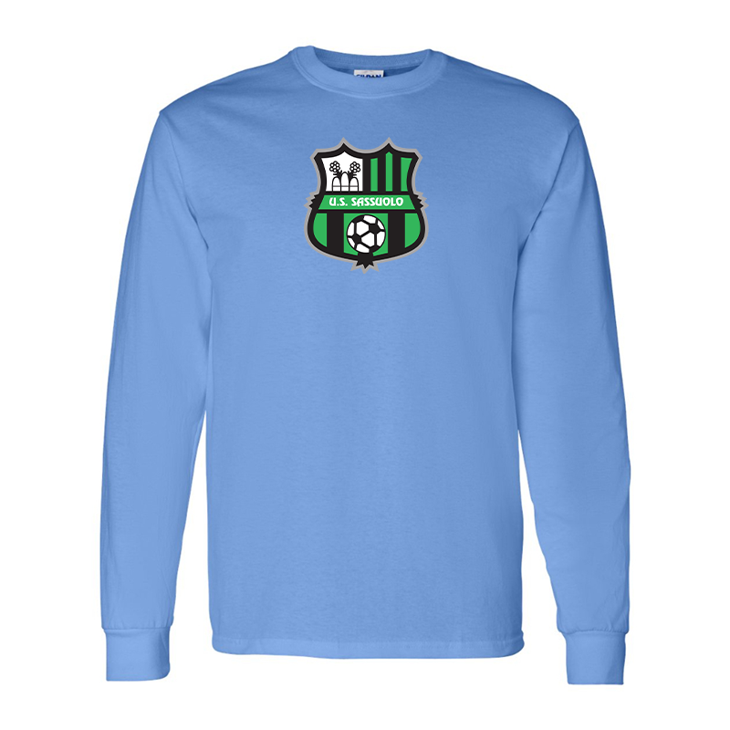 Men's U.S. Sassuolo Soccer Gildan Heavy Cotton Long Sleeve T-Shirt