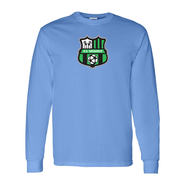 Men's U.S. Sassuolo Soccer Gildan Heavy Cotton Long Sleeve T-Shirt
