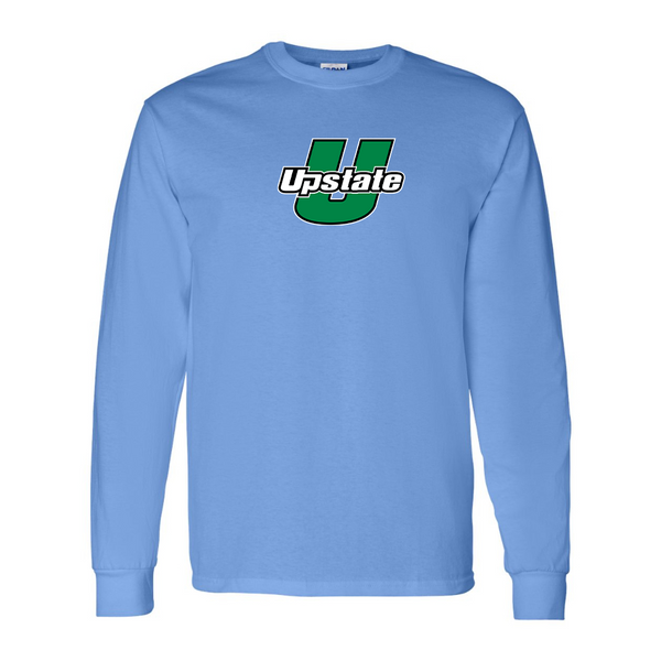 Men's USC Upstate Spartans Gildan Heavy Cotton Long Sleeve T-Shirt