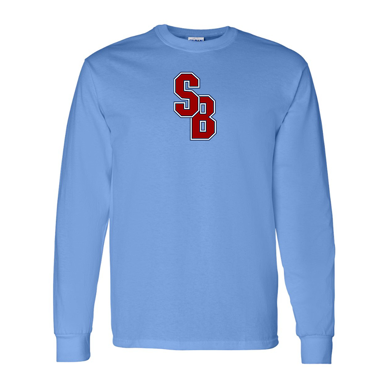 Men's Stony Brook Seawolves Gildan Heavy Cotton Long Sleeve T-Shirt
