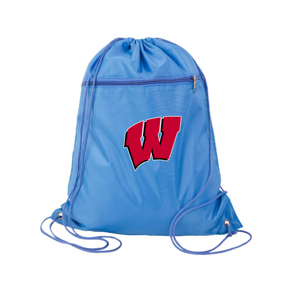 Wisconsin Badgers Q-Tees - Polyester Cinchpack