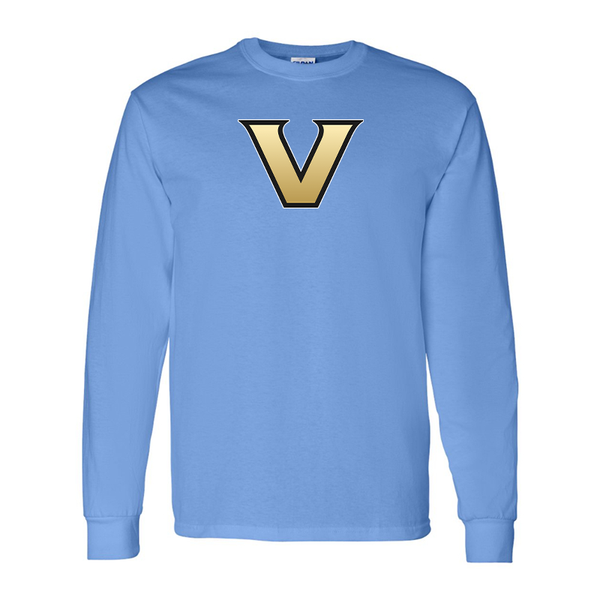 Men's Vanderbilt Commodores Gildan Heavy Cotton Long Sleeve T-Shirt