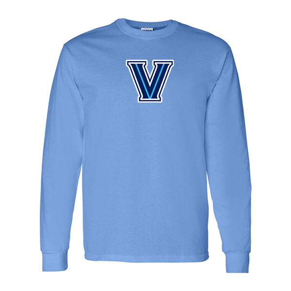 Men's Villanova Wildcats Gildan Heavy Cotton Long Sleeve T-Shirt