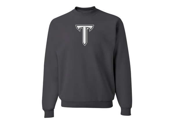 Men's Troy Trojans JERZEES NuBlend Crewneck Sweatshirt