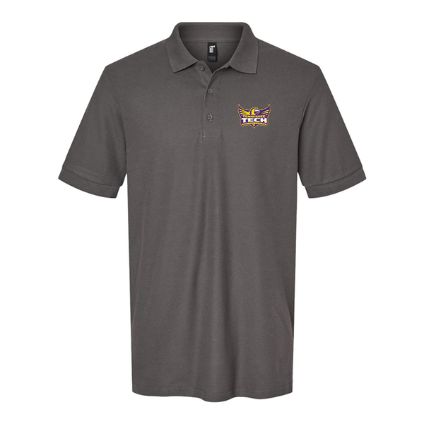Men's Tennessee Tech Golden Eagles Gildan Hammer Pique Polo