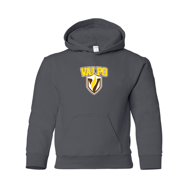 Youth   Valparaiso Crusaders Gildan Heavy Blend  Hooded Sweatshirt