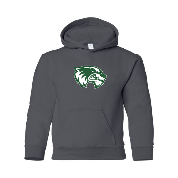 Youth Utah Valley Wolverines Gildan Heavy Blend  Hooded Sweatshirt