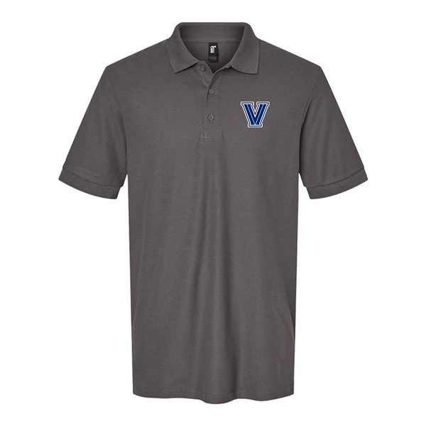 Men's Villanova Wildcats Gildan Hammer Pique Polo
