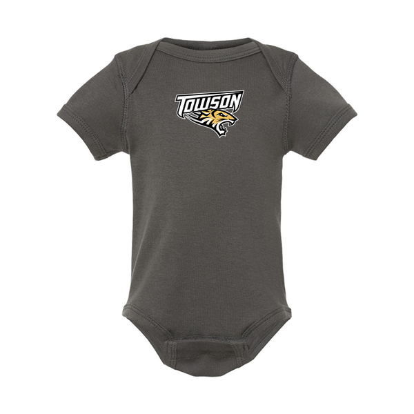 Towson Tigers Rabbit Skins Infant Baby Rib Bodysuit