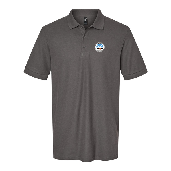 Men's Swansea City Soccer Gildan Hammer Pique Polo