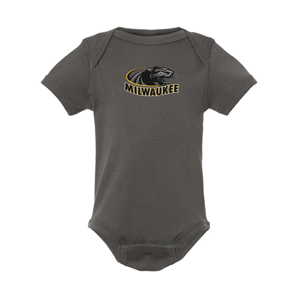 Wisconsin Milwaukee Panthers Rabbit Skins Infant Baby Rib Bodysuit