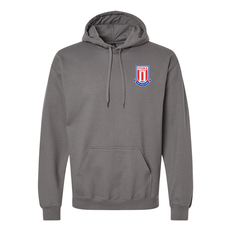 Men's Stoke City Soccer  Pullover Hoodie