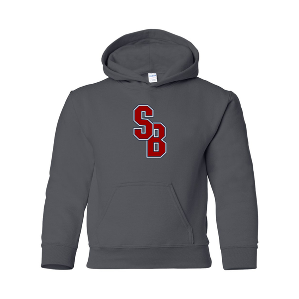 Youth Stony Brook Seawolves Gildan Heavy Blend  Hooded Sweatshirt