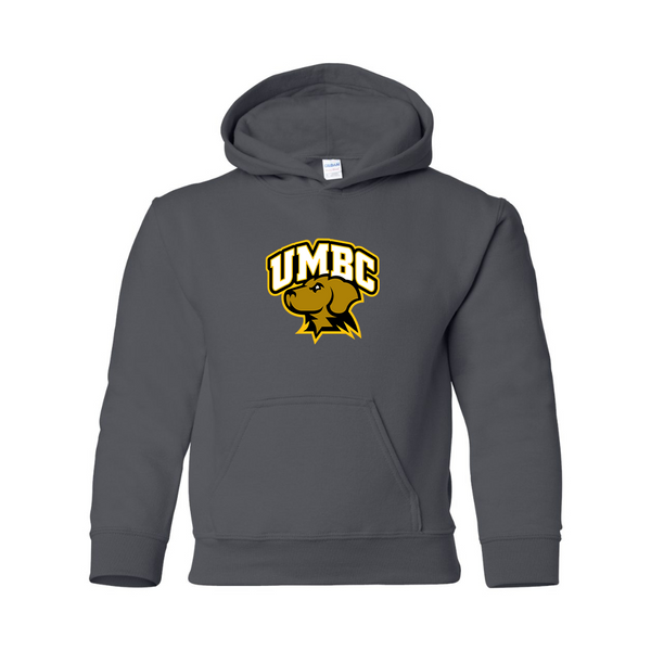 Youth  UMBC Retrievers Gildan Heavy Blend  Hooded Sweatshirt