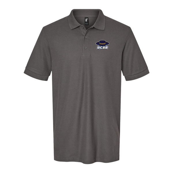Men's UCSB Gauchos Gildan Hammer Pique Polo