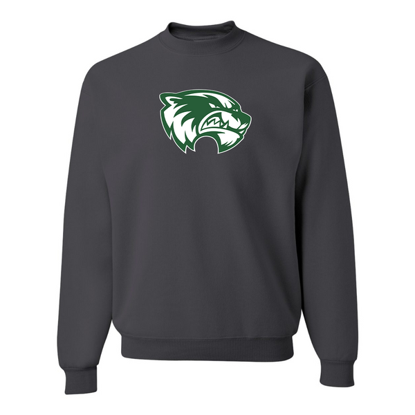 Men's  Utah Valley Wolverines JERZEES NuBlend Crewneck Sweatshirt