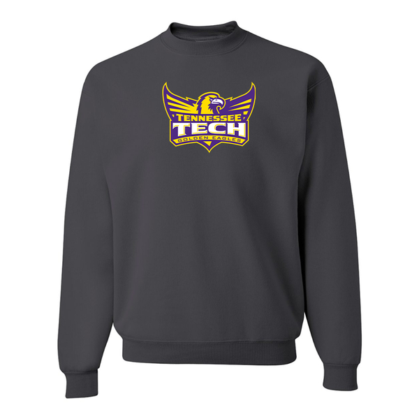 Men's Tennessee Tech Golden Eagles  JERZEES NuBlend Crewneck Sweatshirt