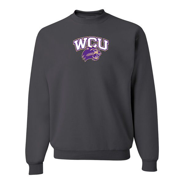 Men's Western Carolina Catamounts JERZEES NuBlend Crewneck Sweatshirt