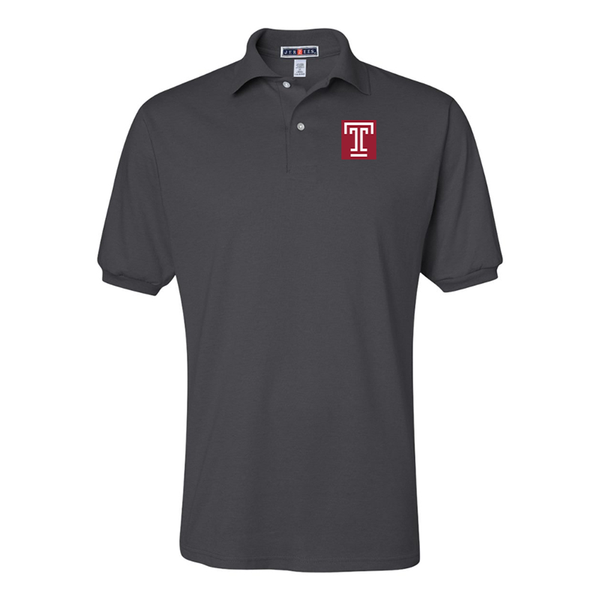 Men's Temple Owls JERZEES  SpotShield polo