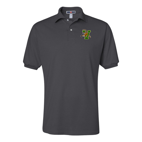 Men's Vermont Catamounts JERZEES  SpotShield polo