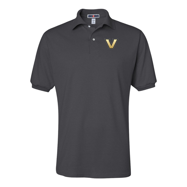 Men's Vanderbilt Commodores JERZEES  SpotShield polo