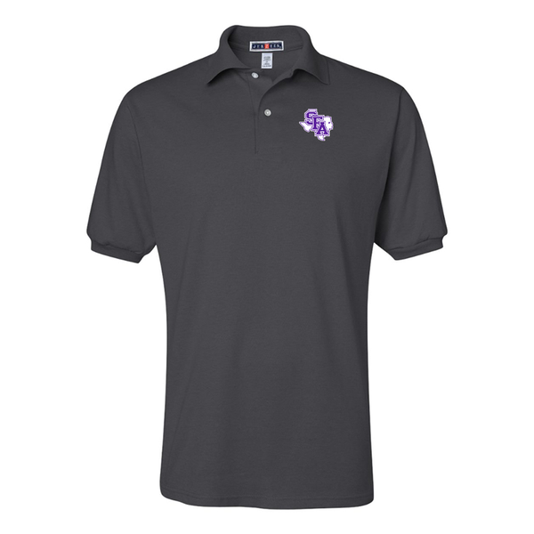 Men's Stephen F. Austin Lumberjacks  JERZEES  SpotShield polo