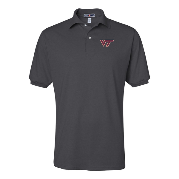 Men's Virginia Tech Hokies JERZEES  SpotShield polo