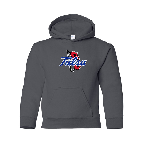 Youth Tulsa Golden Hurricane Gildan Heavy Blend  Hooded Sweatshirt