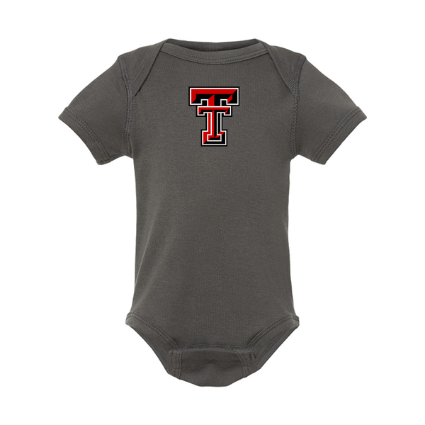 Texas Tech Red Raiders   Rabbit Skins Infant Baby Rib Bodysuit