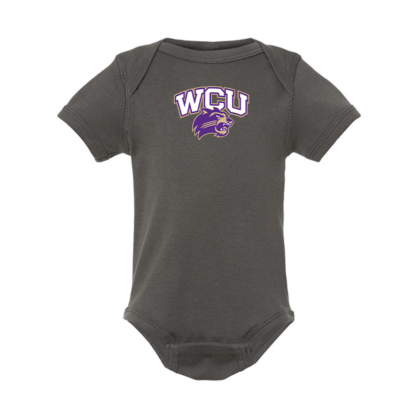 Western Carolina Catamounts  Rabbit Skins Infant Baby Rib Bodysuit