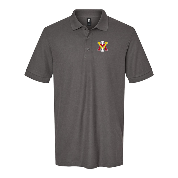Men's VMI Keydets Gildan Hammer Pique Polo