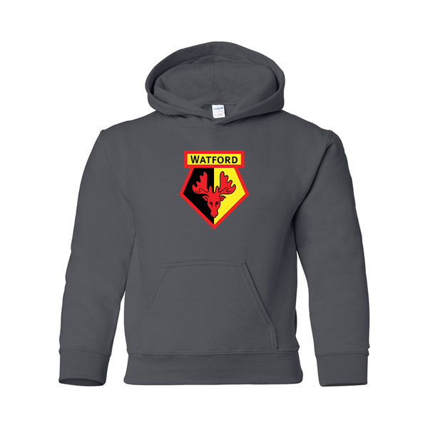 Youth  Watford Soccer  Gildan Heavy Blend  Hooded Sweatshirt