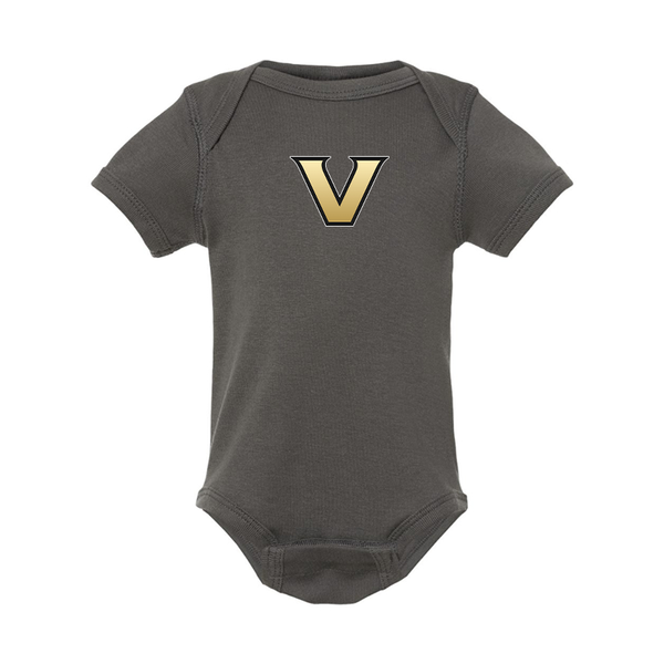 Vanderbilt Commodores  Rabbit Skins Infant Baby Rib Bodysuit