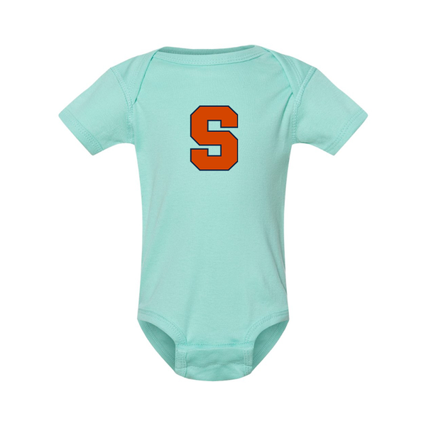 Syracuse Orange  Rabbit Skins Infant Baby Rib Bodysuit