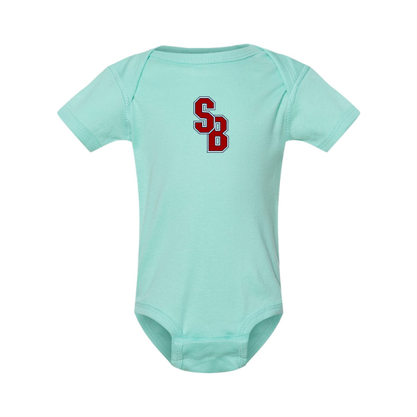 Stony Brook Seawolves  Rabbit Skins Infant Baby Rib Bodysuit