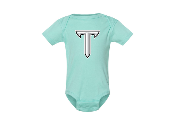 Troy Trojans Rabbit Skins Infant Baby Rib Bodysuit