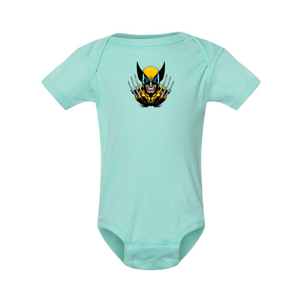 Wolverine 2025 Art   Rabbit Skins Infant Baby Rib Bodysuit
