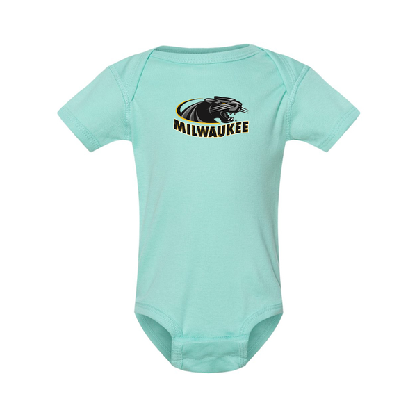 Wisconsin Milwaukee Panthers Rabbit Skins Infant Baby Rib Bodysuit