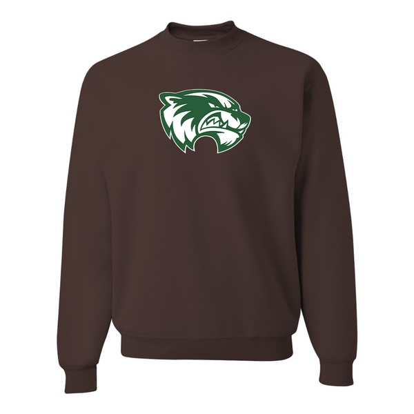 Men's  Utah Valley Wolverines JERZEES NuBlend Crewneck Sweatshirt