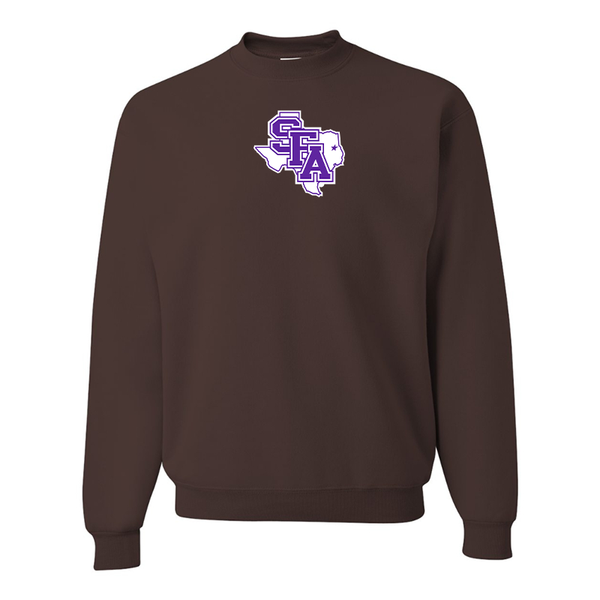 Men's Stephen F. Austin Lumberjacks   JERZEES NuBlend Crewneck Sweatshirt