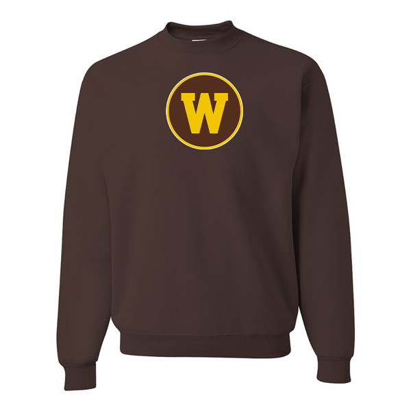 Men's Western Michigan Broncos  JERZEES NuBlend Crewneck Sweatshirt