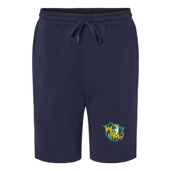 Men's  William and Mary Tribe  Independent Trading Co Midweight Fleece Shorts